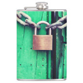 Verrouillage et flacon à chaîne (Devant)