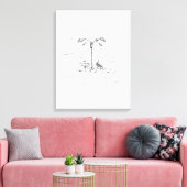 Verrouillage Impression de toile forcée (Insitu(Salon))