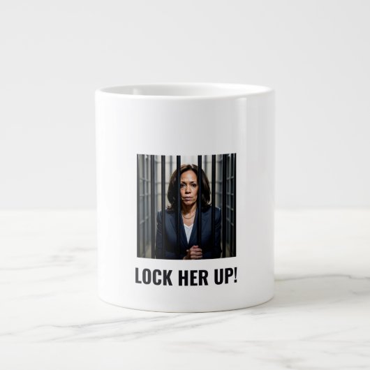 Verrouiller Kamala Spécialité Café Mug (Devant)