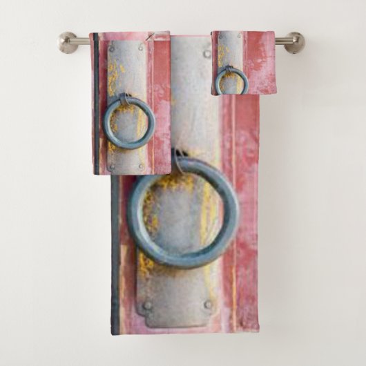 Verrouiller les ensembles de serviettes de bain en (En situation)