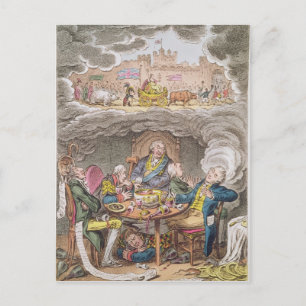 Verrukkelijke dromen! Kasten in de lucht! Briefkaart