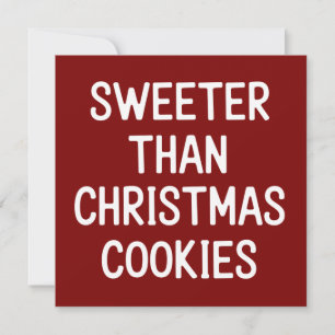 Verrukkelijker Dan Kerstkoekjes Kerst Grappig Feestdagenkaart