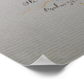 VERRUKKING, ENGAGE, VERTROUWEN, PSALM 37 CALLIGRAP POSTER (Hoek)