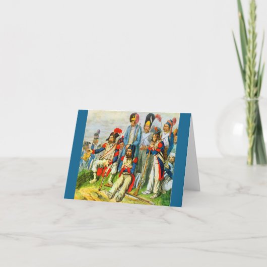 vers 1796 Les soldats de Napoléon (Devant)