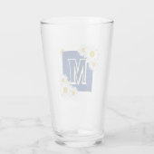 vers als Daisy Monogram Glas (Achterkant)