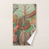 Vers, Annelids Chaetopoda par Ernst Haeckel (Serviette à main)