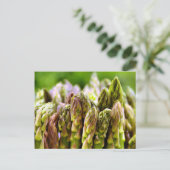 Vers! Asperge Briefkaart (Staand voorkant)