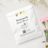 Vers brood bakkerij naam ingrediënten Q of code h Bedankzakje (Gezegeld)