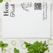 Vers brood bakkerij naam ingrediënten Q of code h Theedoek (Gevouwen)