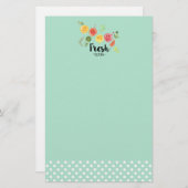 Vers - Citrusvruchten in Waterverf Briefpapier (Voorkant / Achterkant)