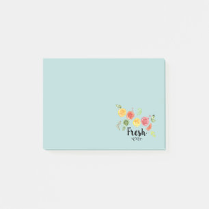 Vers - Citrusvruchten in Waterverf Post-it® Notes