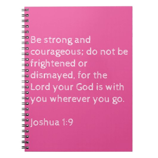 Vers de bible de carnet (Devant)