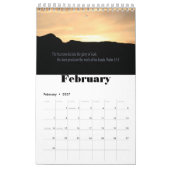 Vers de calendrier de photographie de foi (Feb 2027)