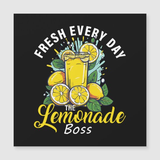 Vers elke dag De limonadebaas (Voorkant)
