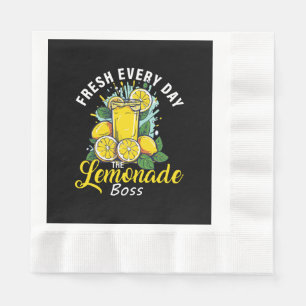 Vers elke dag De limonadebaas Servet