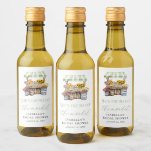 Vers Fris Van De Markt Boerenmarkt Bruidsdiner Wijn Etiket