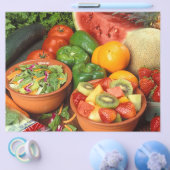 Vers fruit en groenten flyer (Enkel)