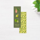 vers fruit, gepersonaliseerd Bladwijzer Mini Visitekaartjes (Bureau)