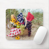 vers fruit in de strandmand muismat (Met muis)