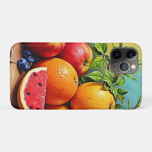 Vers fruit in een perfecte mix Case-Mate iPhone case (Achterkant (horizontaal))