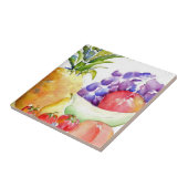 Vers fruit in Waterverf Tegeltje (Zijkant)