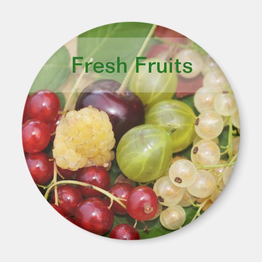 vers fruit Magneet (Voorkant)