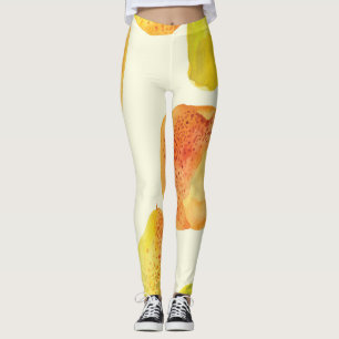  vers fruit Waterverf ontwerp Leggings