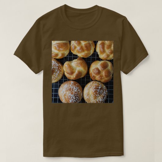 Vers gebak uit oven t-shirt (Design voorkant)