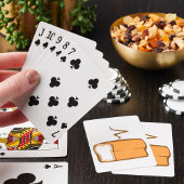 vers gebakken brood pokerkaarten