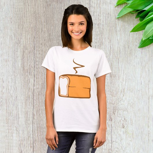 vers gebakken brood t-shirt