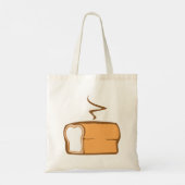 vers gebakken brood tote bag (Achterkant)