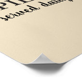 Vers geblonken Daily Poster (Hoek)