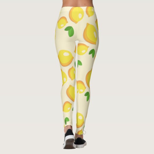 Vers gele luiers leggings (Achterkant)