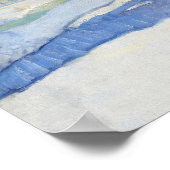 Vers gesneden kerstboom  poster (Hoek)