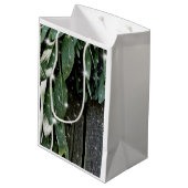 Vers gesneden Sage Barn-wood Twinkle Lights Medium Cadeauzakje (Achterkant Gekanteld)