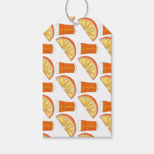Vers gevriesdroogd PB Oranje sap citrusvruchten Sl Cadeaulabel