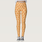 Vers gevriesdroogd PB Oranje sap citrusvruchten Sl Leggings (Voorkant)