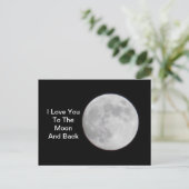 Vers la carte postale Lune et arrière (Debout devant)