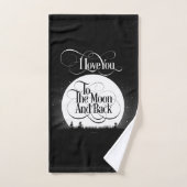 Vers La Lune Et Retour (Serviette à main)