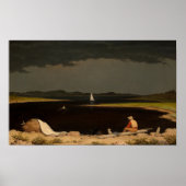 Vers la tempête de tonnerre 1859 Poster (Devant)