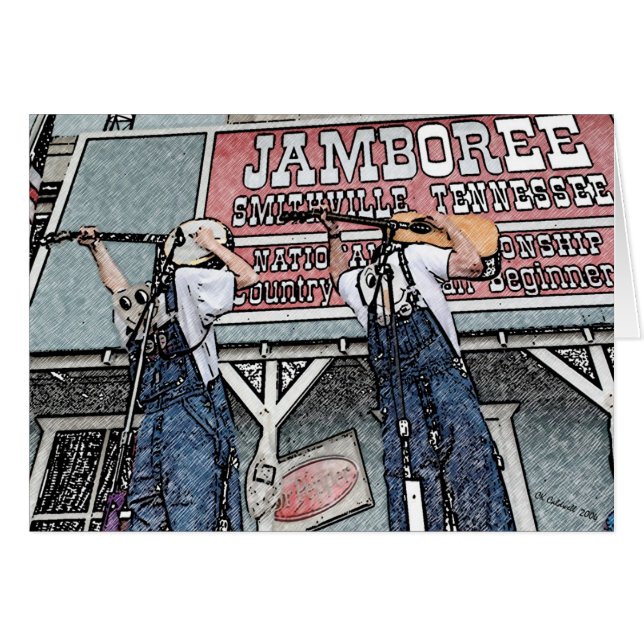 Vers l'arrière Bluegrass (Devant horizontal)