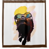 Vers l'avant - Rideau de douche (Devant)