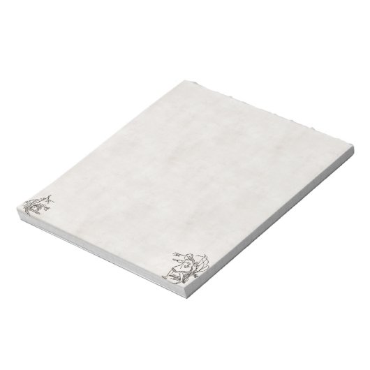 Vers Le Bas Du Bloc-Notes De Trou De Lapin (Tourné)