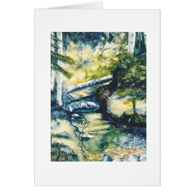 Vers le bas du lac Oowah (Devant)