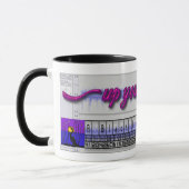 Vers le haut de votre tasse de cannelure (Gauche)