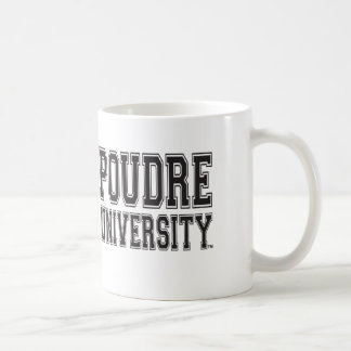 Vers le haut des tasses de Poudre - d'université