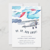 Vers le haut et vers l'avant | Invitation de fête  (Devant)