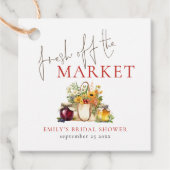 Vers Net Van De Markt Bruidsfeest Bedankjes Labels (Voorkant)