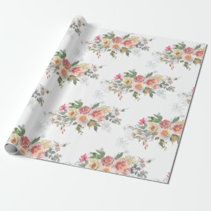 Vers papier voor het verpakken van bloemen
