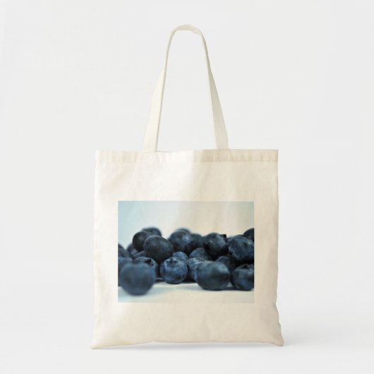 Vers rijpe blauwbessen tote bag (Voorkant)